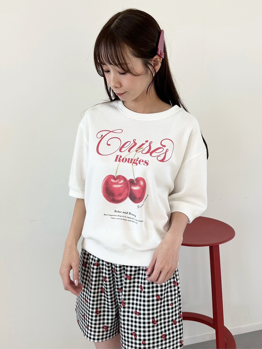 チェリースウェットセットアップ(すべてのワンピース