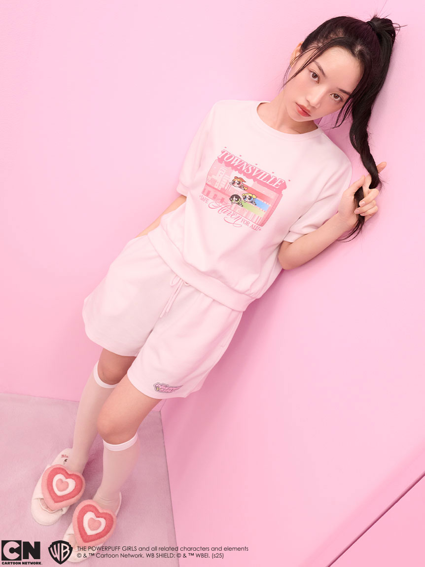【限定アイテム】【The Powerpuff Girls】スウェットセットアップ(PNK-F)