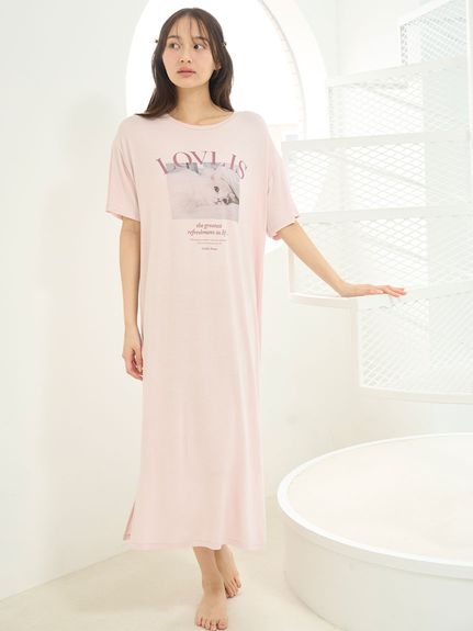 CAT Tシャツワンピース（ワンピース）｜SNIDEL HOME（スナイデル