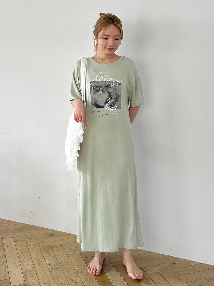 CAT Tシャツ(カットソー＆Tシャツ)｜スナイデルホーム｜SNIDEL