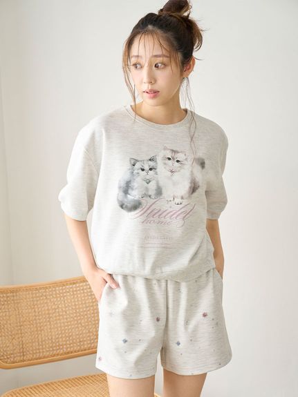 【新品】スナイデルホームCATスウェットセットアップ CATスウェットセットアップ(すべてのワンピース)｜スナイデル