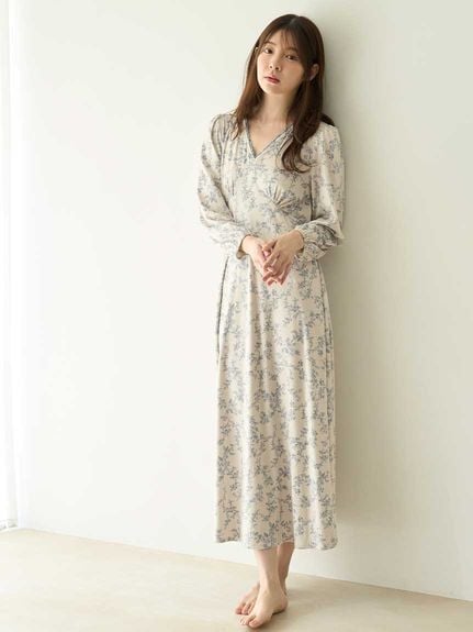 スナイデル　ワンピース　beige スナイデル SNIDEL シャツディテールワンピース （ベージュ