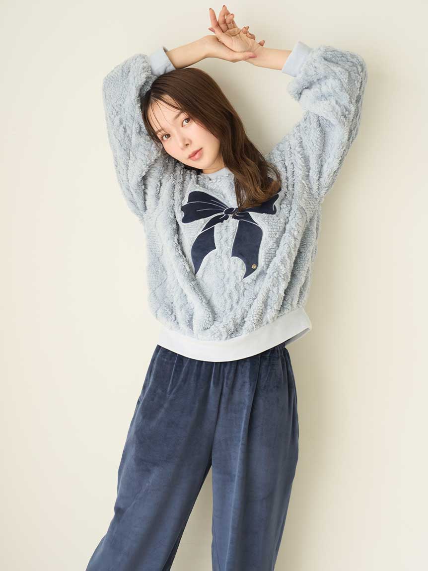 【新品】スナイデルホーム　スウェットセットアップ　グレー　ハート 新品】スナイデルホーム スウェットセットアップ グレー ハート