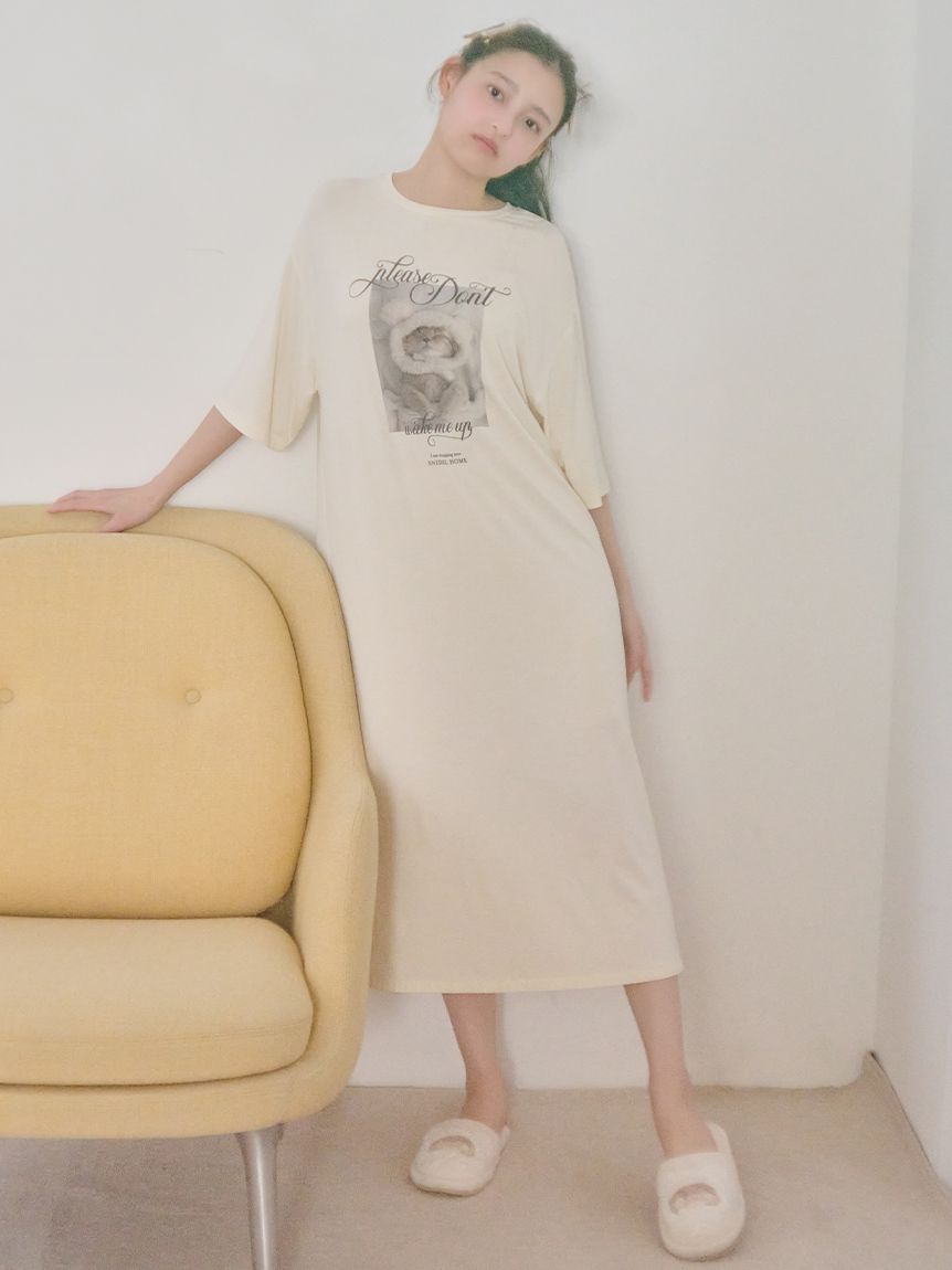 KOROMO】【接触冷感】Tシャツワンピース(ワンピース)｜スナイデル