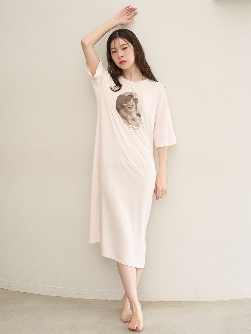 KOROMO】【接触冷感】Tシャツワンピース(ワンピース)｜スナイデル