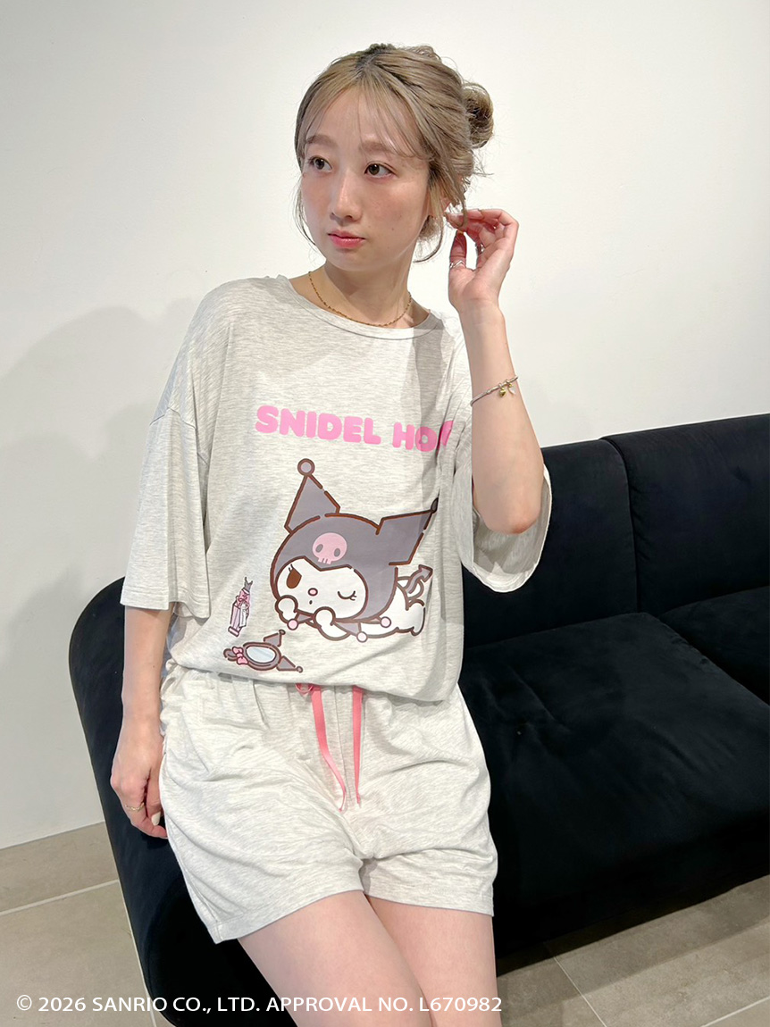 クロミ】【接触冷感】カットセットアップ(ワンピース)｜スナイデル