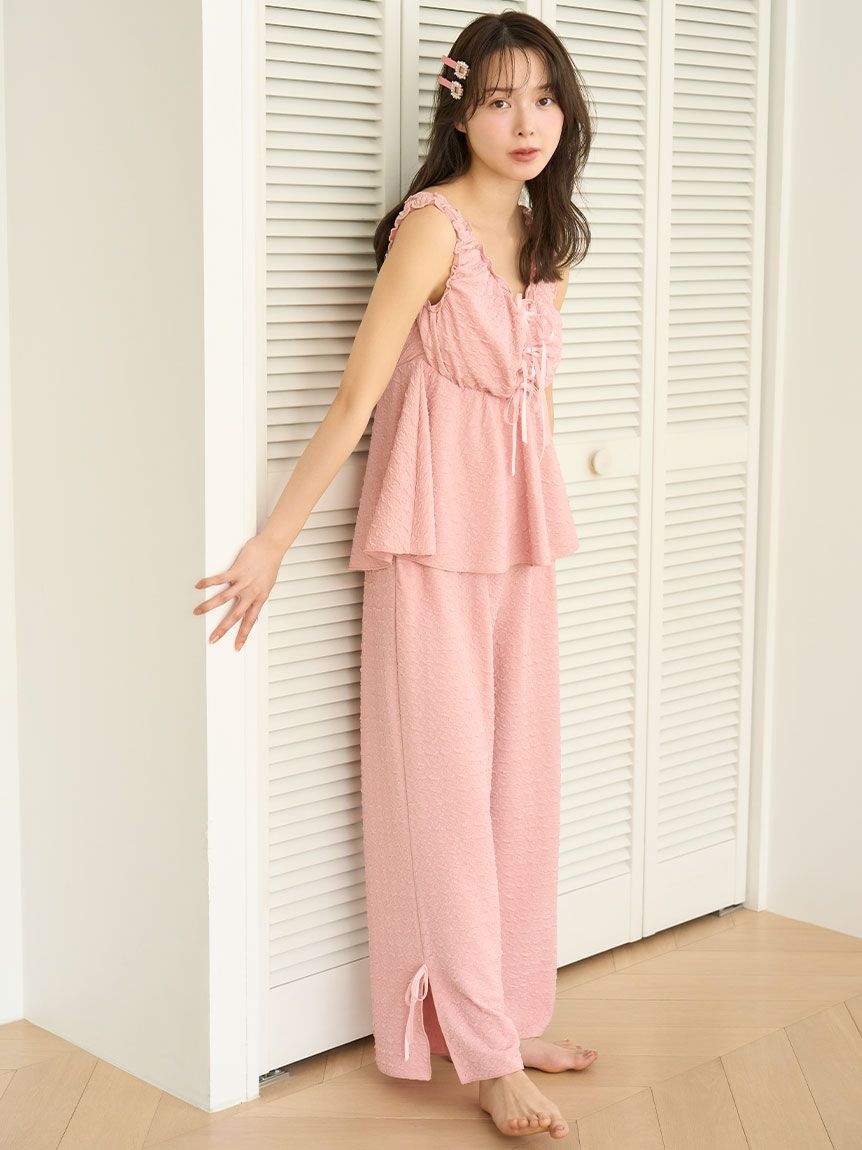 SNIDEL スナイデル チュールフリンジ ショートパンツ スナイデル SNIDEL 24AW チュールフリンジショートパンツ F