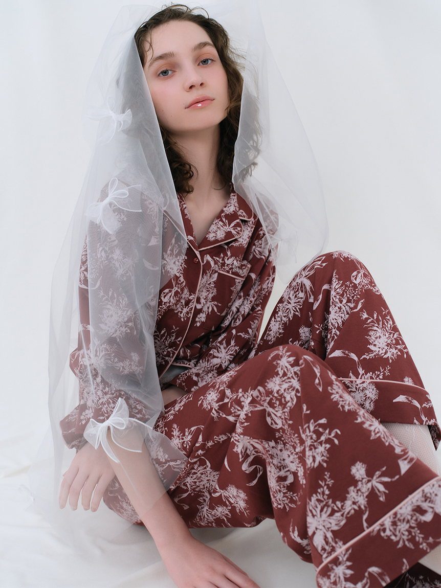 スナイデルホーム ベアプリントシャツ ロングパンツセット 新品未使用 Bearロングパンツ(ロングパンツ)｜スナイデルホーム｜SNIDEL