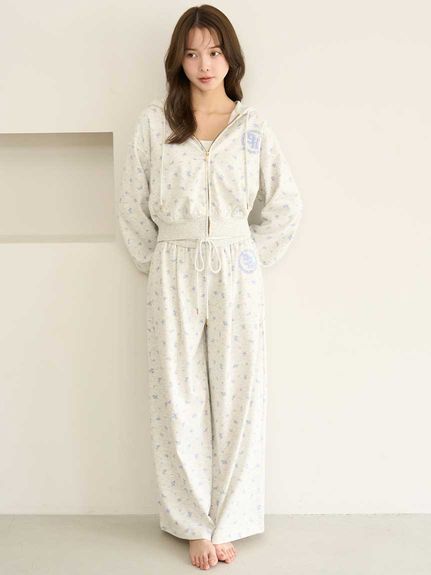 SNIDEL ☆ ボンディングパーカー&ロングパンツセット SNIDEL HOME☆ ボンディングパーカー&ロングパンツセット - メルカリ