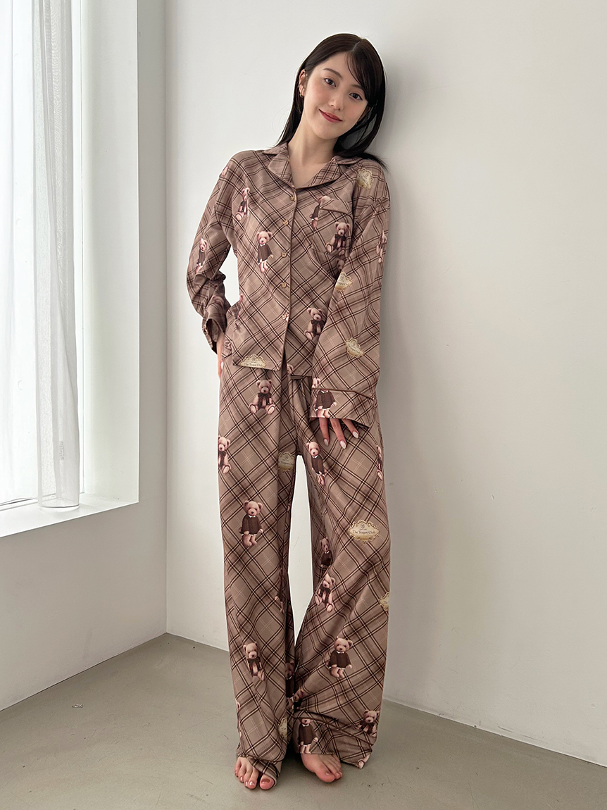 SNIDEL  ベアプリントロングパンツ Bearロングパンツ(ロングパンツ)｜スナイデルホーム｜SNIDEL