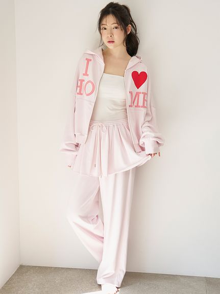 【定価1万7千円以上】snidel  ルームウェア　PINK SNIDEL HOME｜スナイデルホームのルームウェア/パジャマ（ピンク/桃色