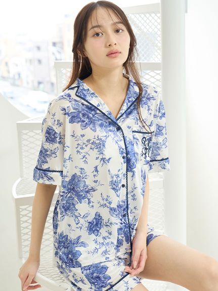 SNIDEL HOME｜カットレーヨン開襟シャツ | Rakuten Fashion(楽天