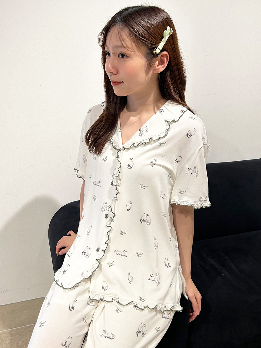 カットレーヨン開襟シャツ(シャツ＆ブラウス)｜スナイデルホーム
