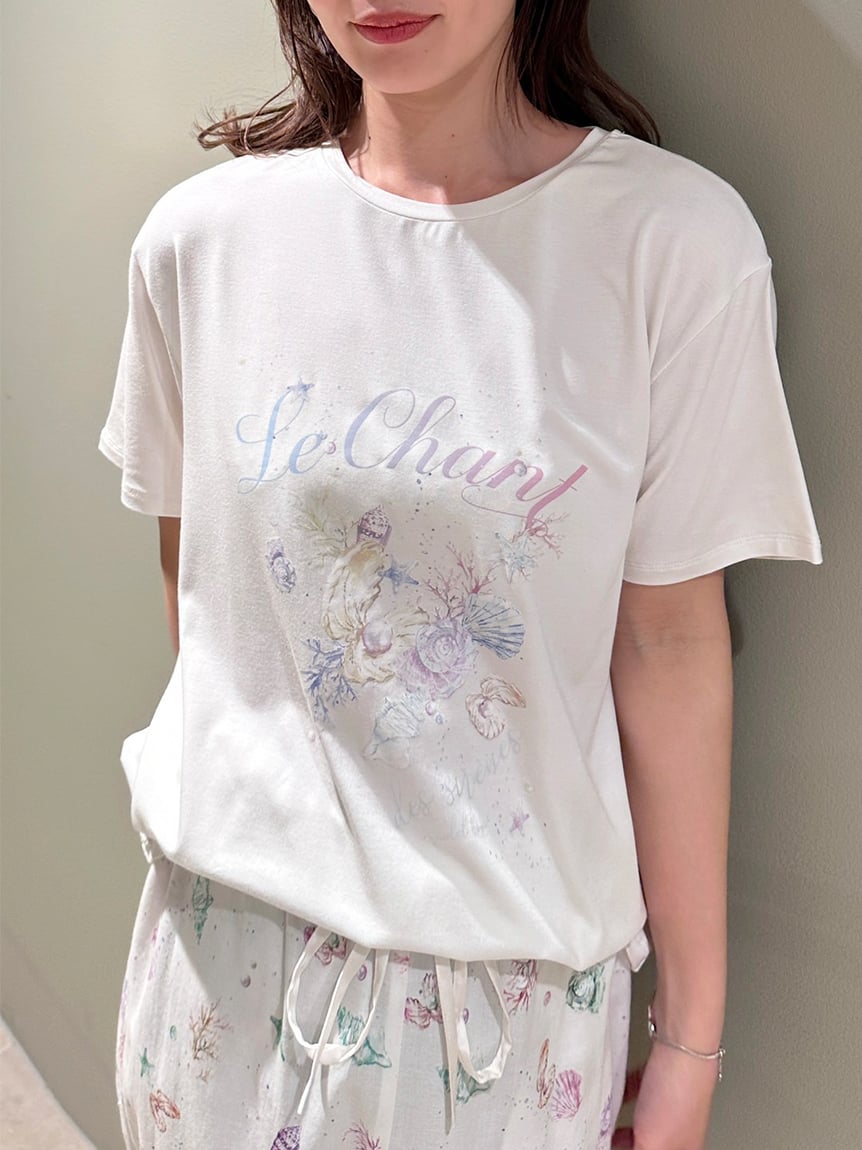 SNIDEL HOME 【MY MELODY】【接触冷感】Ｔシャツ MY MELODY】【接触冷感】Tシャツ（Tシャツ/カットソー