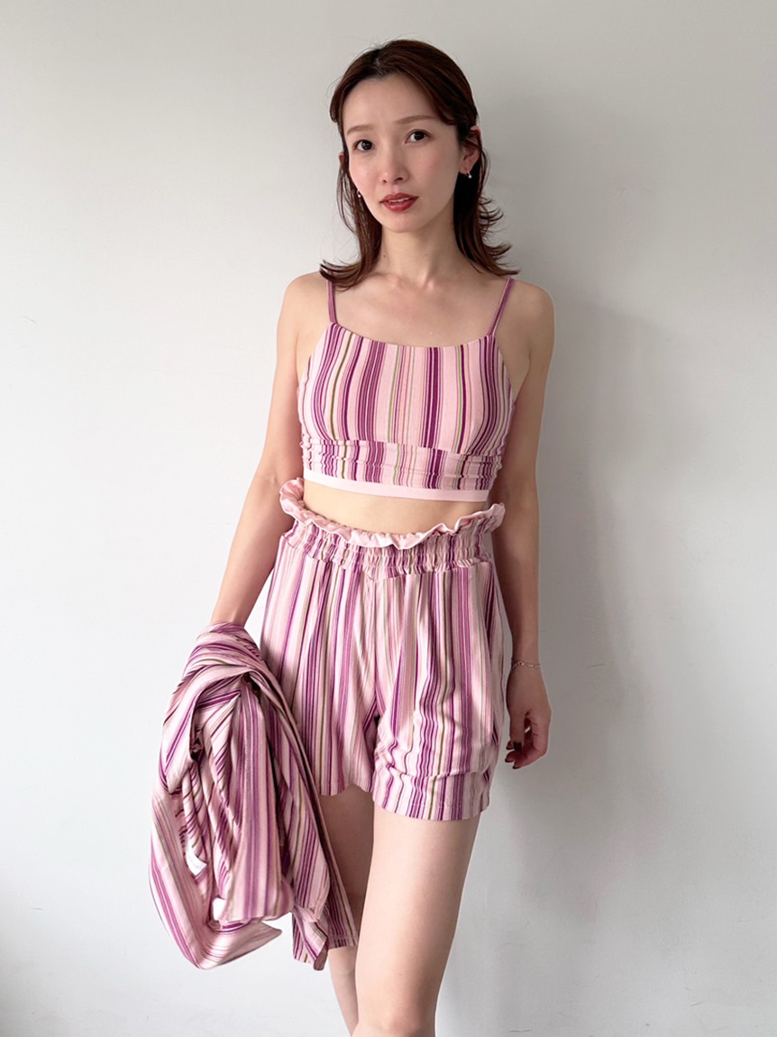 完売品♡SNIDEL ピンク ノーカラーコート ウエストリボン付き 比翼 ノーカラーロングコート かわいかっ ピンクベージュ(くすみピンク)