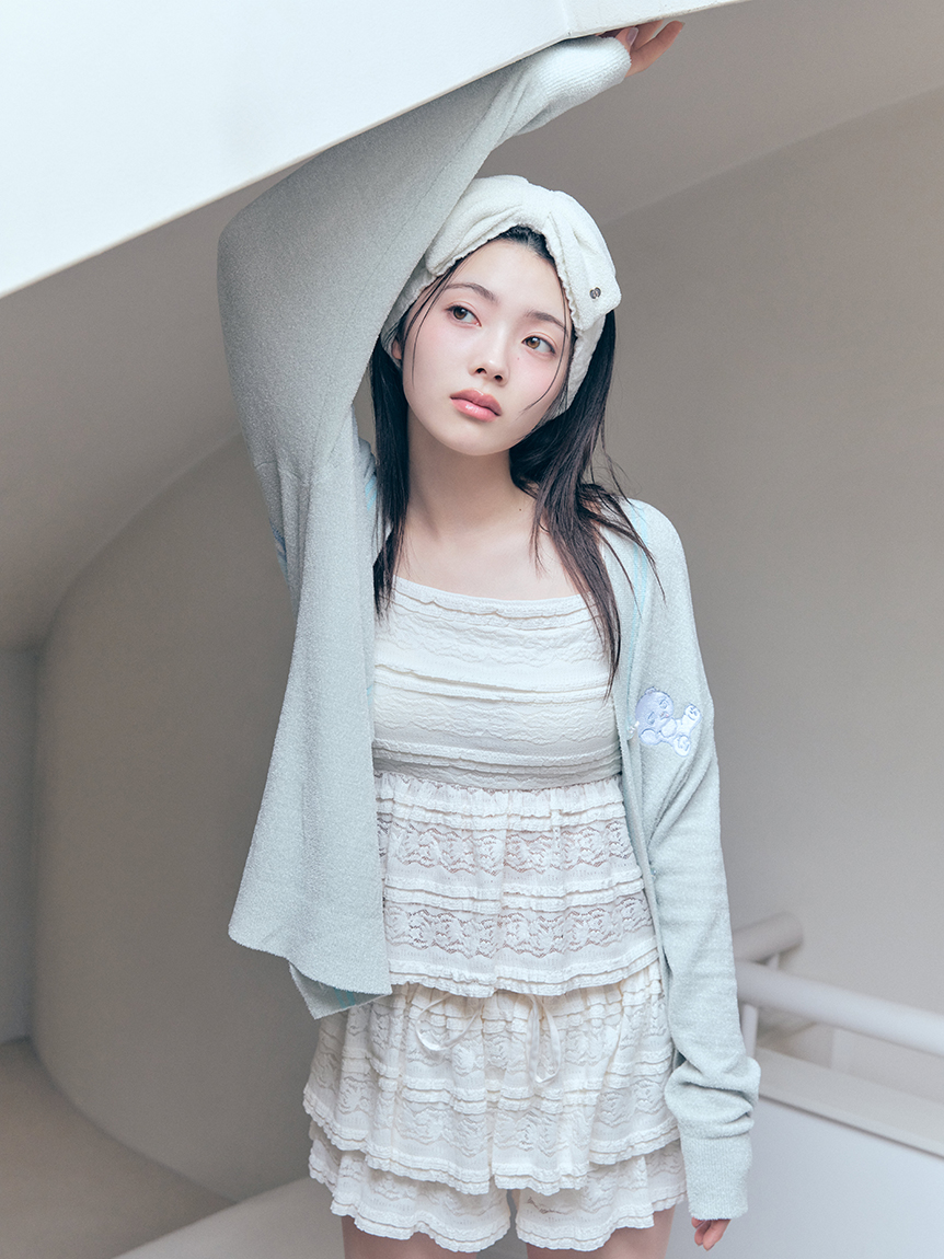 snidel home SilkyFleece キャミソール パンツ