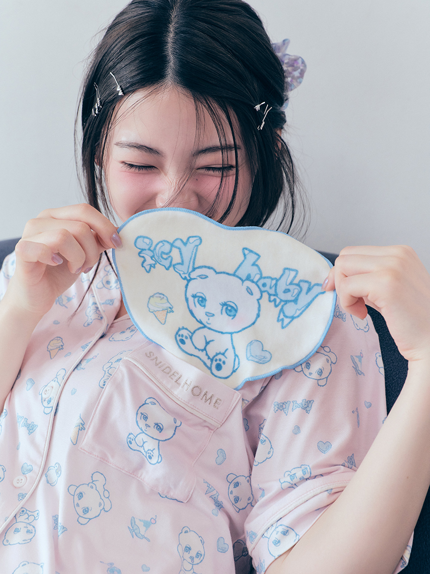 2025新作 SNIDEL HOME カットレーヨン開襟シャツ 上下セット 2025新作 SNIDEL カットレーヨン開襟シャツ 上下セット カット