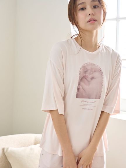 その他 SNIDEL HOME USAGI ONLINE限定】カットカーディガン＆カットロングパンツSET