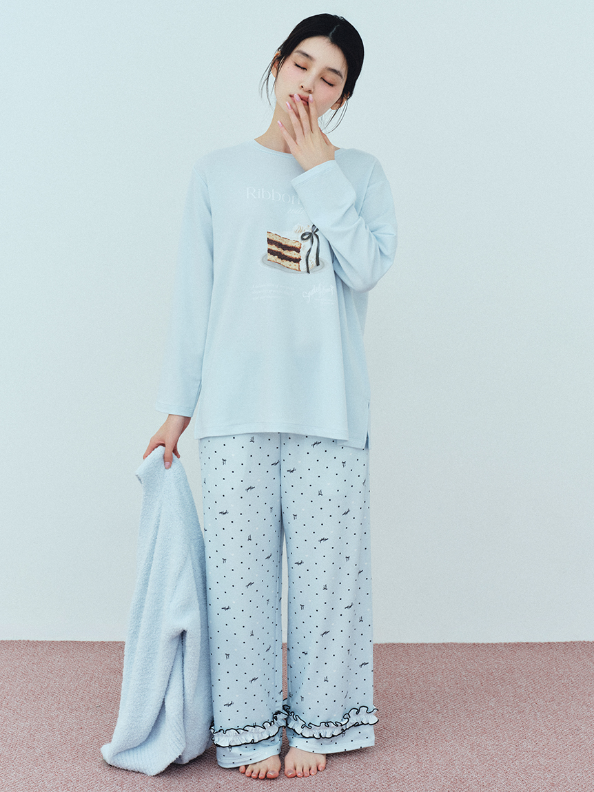 ケーキモチーフロングTシャツ(カットソー＆Tシャツ)｜スナイデルホーム