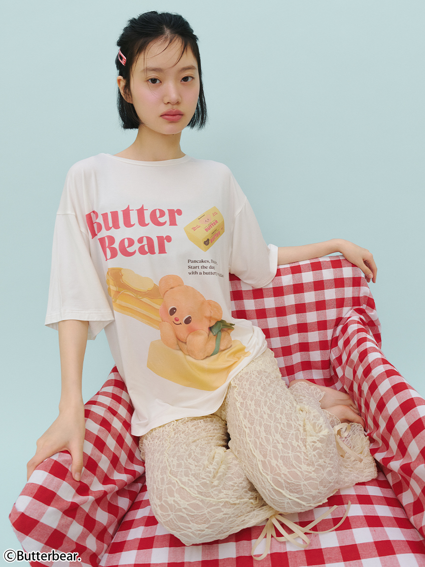 BUTTERBEAR】【接触冷感】Tシャツ(カットソー＆Tシャツ)｜スナイデル