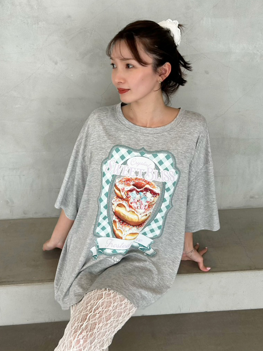 ビジュードーナッツTシャツ(カットソー＆Tシャツ)｜スナイデルホーム