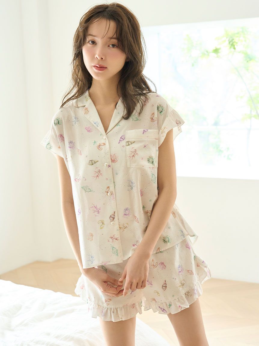 スナイデルホーム HELLO KITTY ニットプルオーバー ショートパンツ