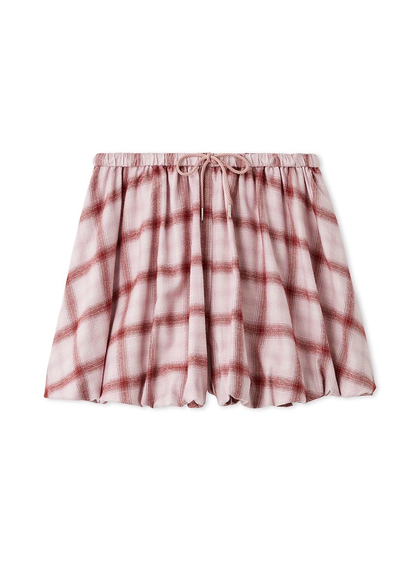 ネルチェックバルーンショートパンツ(ショートパンツ)｜スナイデル