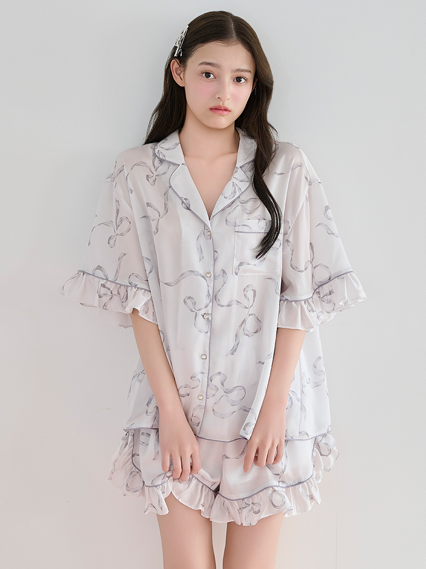 新品♡完売snidelもこもこルームウェアニットパーカーset ニットフリルパーカー(パーカー)｜スナイデルホーム｜SNIDEL