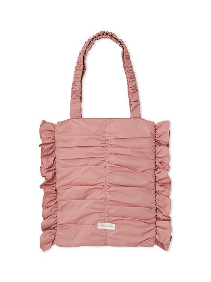 snidel カゴバック　ピンク　ベージュ　鞄 SNIDEL HOME かごバッグ カゴバッグ ビジューかごバッグ