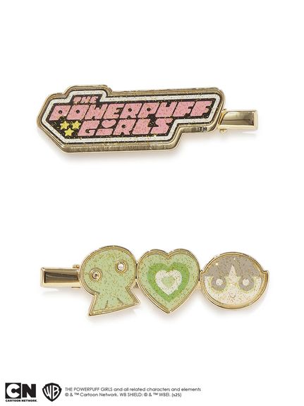 【The Powerpuff Girls】ヘアクリップ(GRN-F)