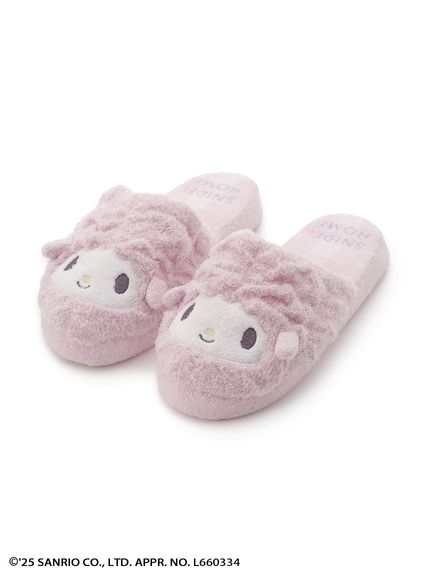 SNIDEL HOME - snidelホーム スナイデル マイメロ スリッパ ピアノちゃん コラボ MY MELODY】ニットスリッパ(ルームシューズ)｜スナイデルホーム