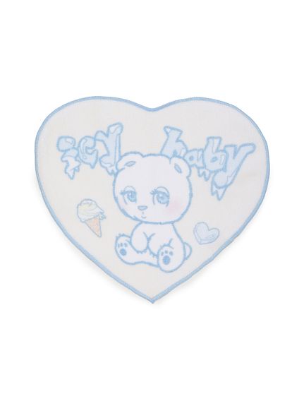 icy baby】ハートハンドタオル(タオル)｜スナイデルホーム