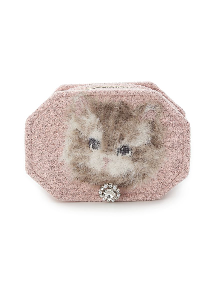 スナイデルホーム　CAT FACEポーチ　ミント SNIDEL HOME ポーチ CAT FACEポーチ レディース : ZOZOTOWN