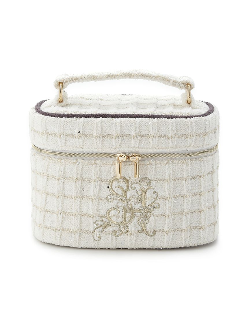 ラメニットバニティポーチ(ヘアアクセサリー)｜スナイデルホーム