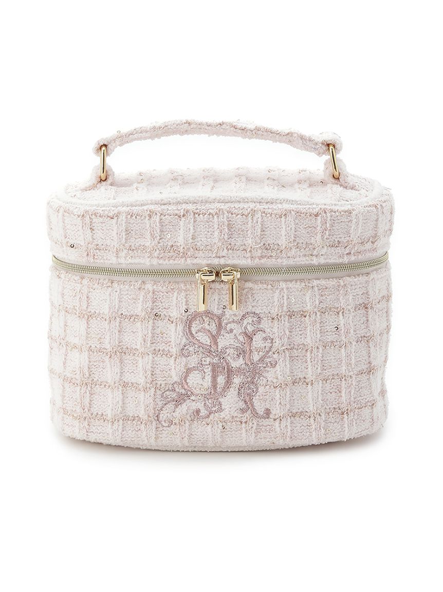 ラメニットバニティポーチ(ヘアアクセサリー)｜スナイデルホーム