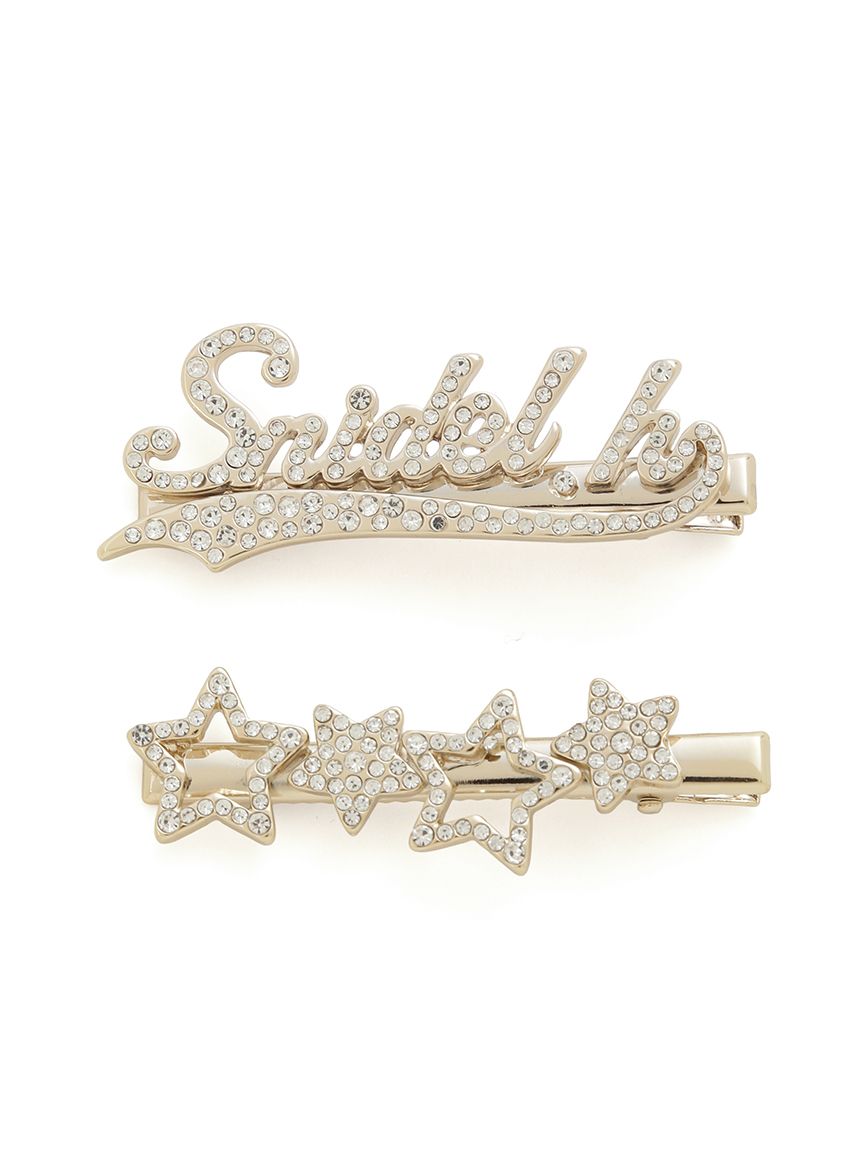 ラメヘアピン(ヘアアクセサリー)｜スナイデルホーム｜SNIDEL