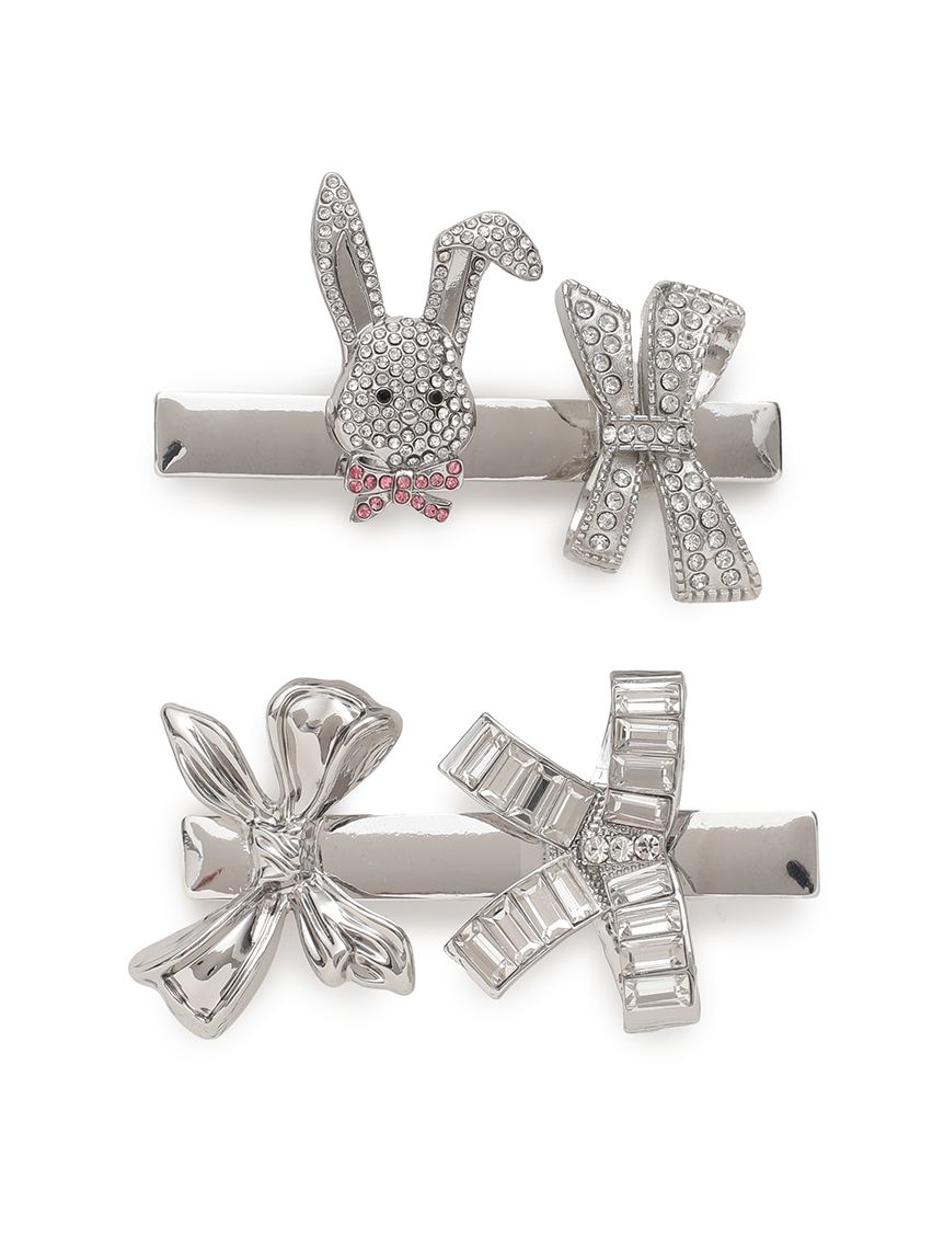 SNIDEL  ヘアアクセサリー セット（新品未開封です） モチーフヘアクリップ(ヘアアクセサリー)｜スナイデルホーム｜SNIDEL