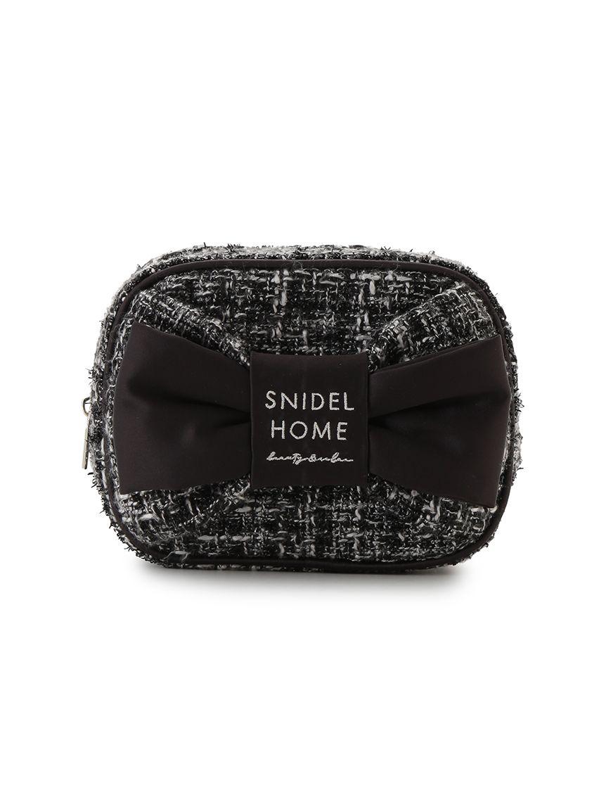 ツイードリボンポーチ(ポーチ)｜スナイデルホーム｜SNIDEL(スナイデル