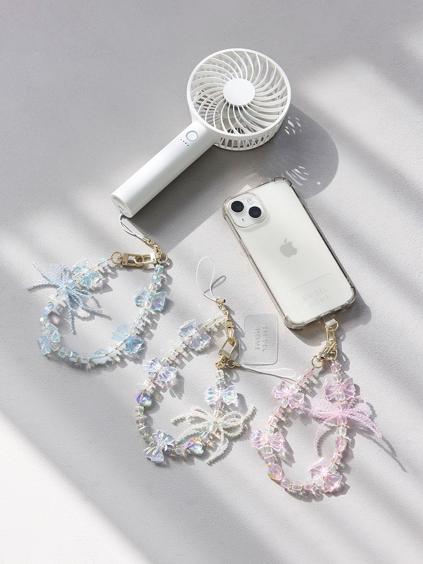 SNIDEL  スマホストラップ マルチリボンストラップ(ライフスタイルグッズ)｜スナイデルホーム