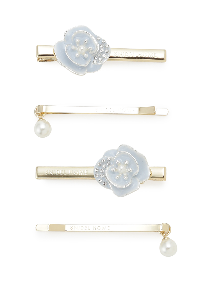 フラワーヘアピンセット(ヘアアクセサリー)｜スナイデルホーム｜SNIDEL