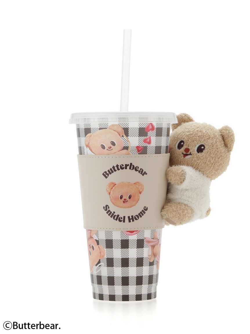 新品 大人気 SNIDEL  Butterbear タンブラー ブラウン BUTTERBEAR】タンブラー(ライフスタイルグッズ)｜スナイデルホーム