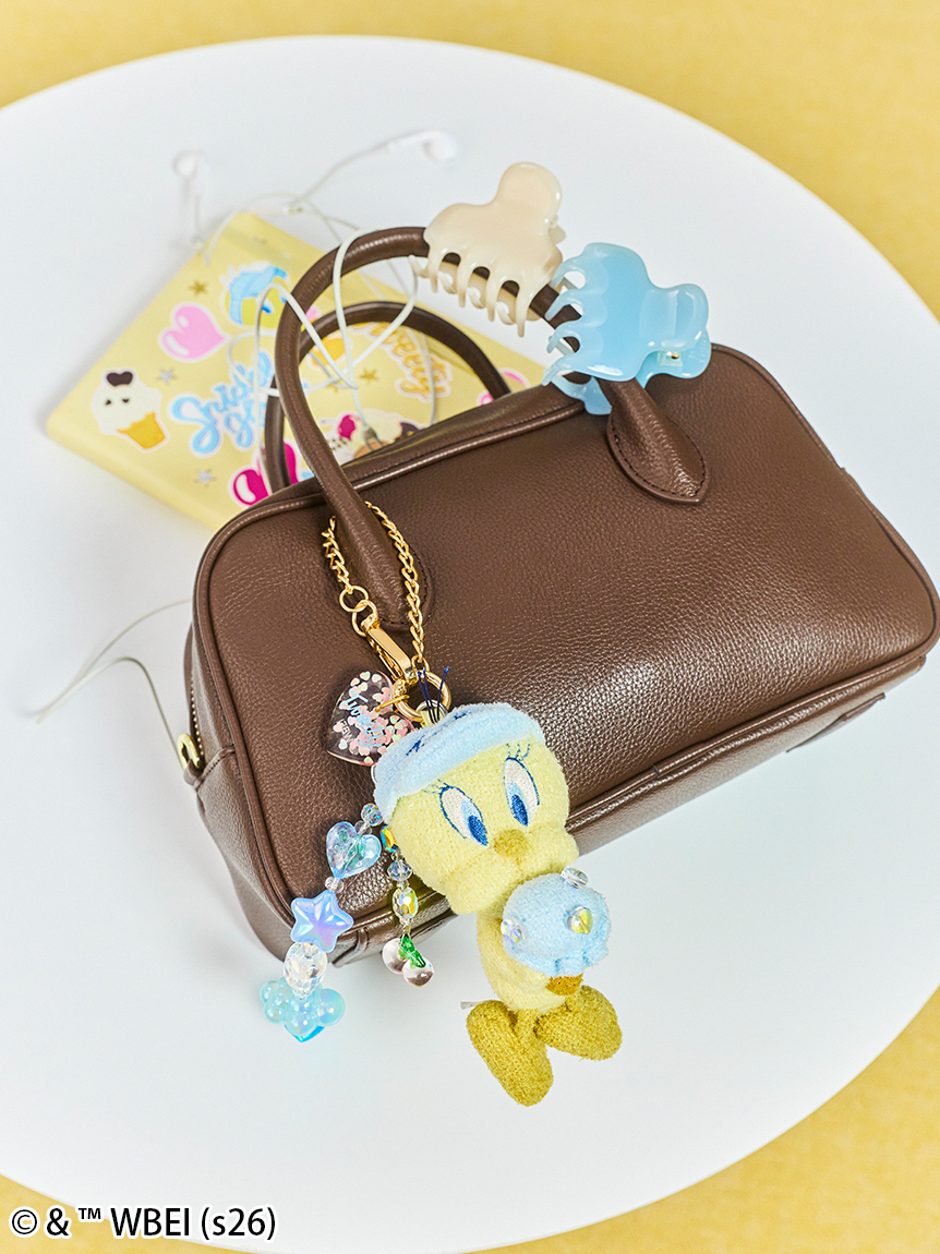 tweety トゥイーティー　キラキラチャーム付きストラップ　全4種 Tweety】ぬいぐるみチャーム(ライフスタイルグッズ)｜スナイデルホーム