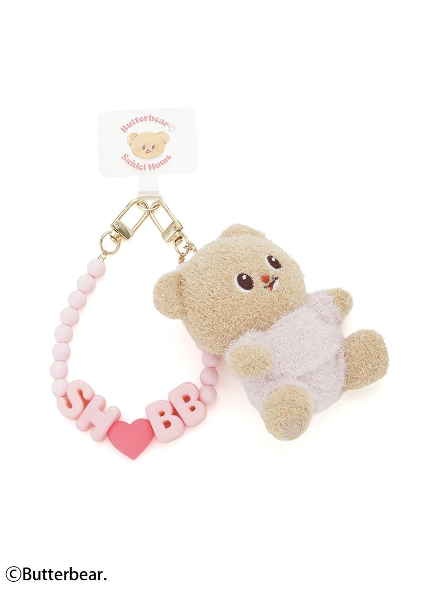 Butterbear SNIDEL チャーム BUTTERBEAR】スマホストラップ(ライフスタイルグッズ)｜スナイデル