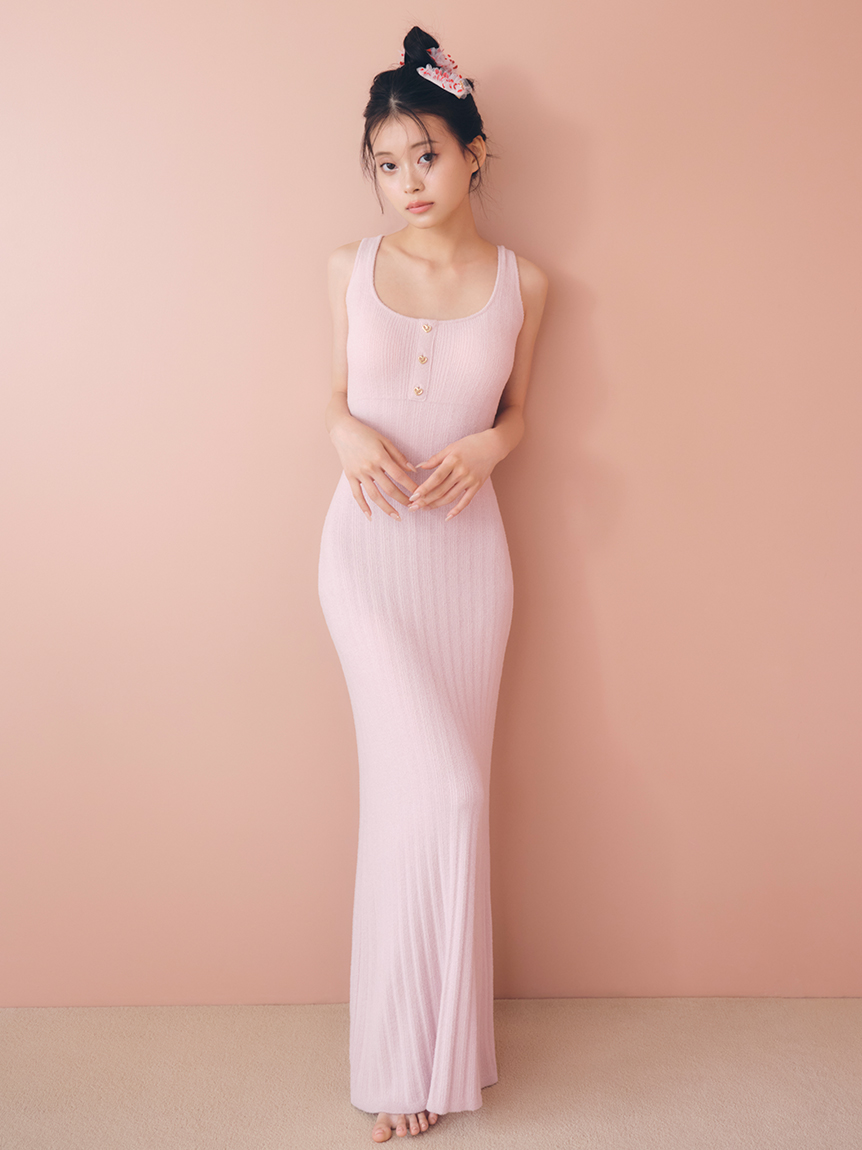 Fifi chachnil ニットワンピース Creamy】プチハートニットワンピース(ワンピース)｜スナイデル