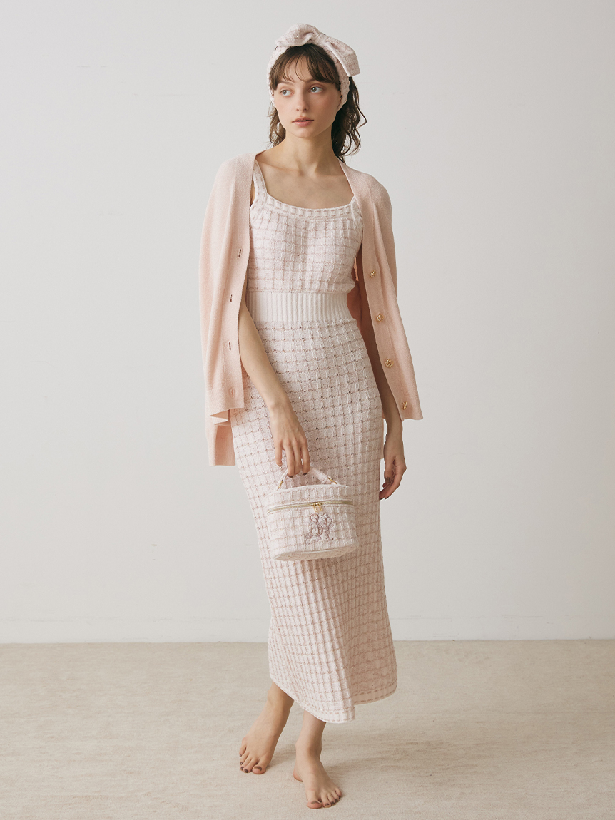 ラメニットツイードワンピース(ワンピース)｜スナイデルホーム