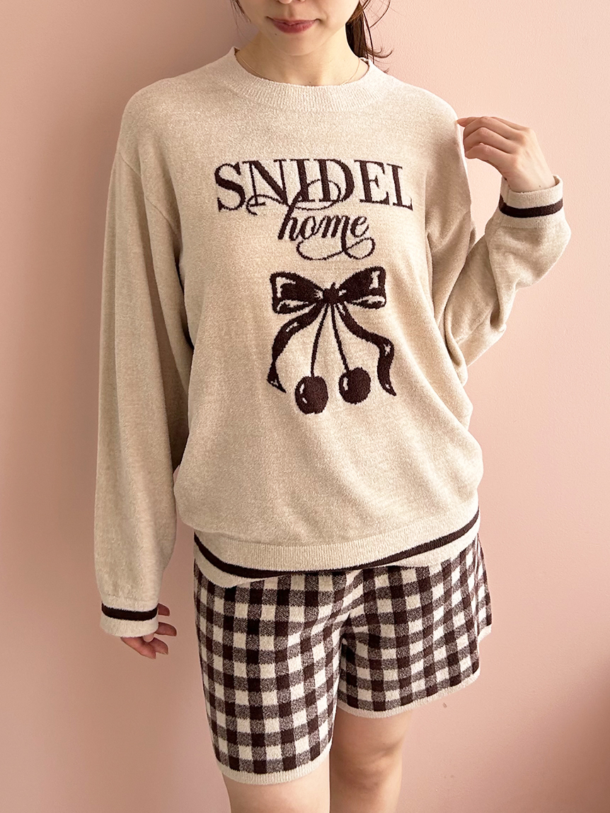 ☆送料無料☆SNIDELHOME バリエジャガードセットアップpnk／F SNIDEL(スナイデル)の通販サイト【公式】