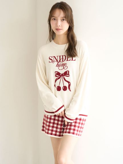 チェリーシリーズニットセットアップ(すべてのワンピース)｜スナイデル