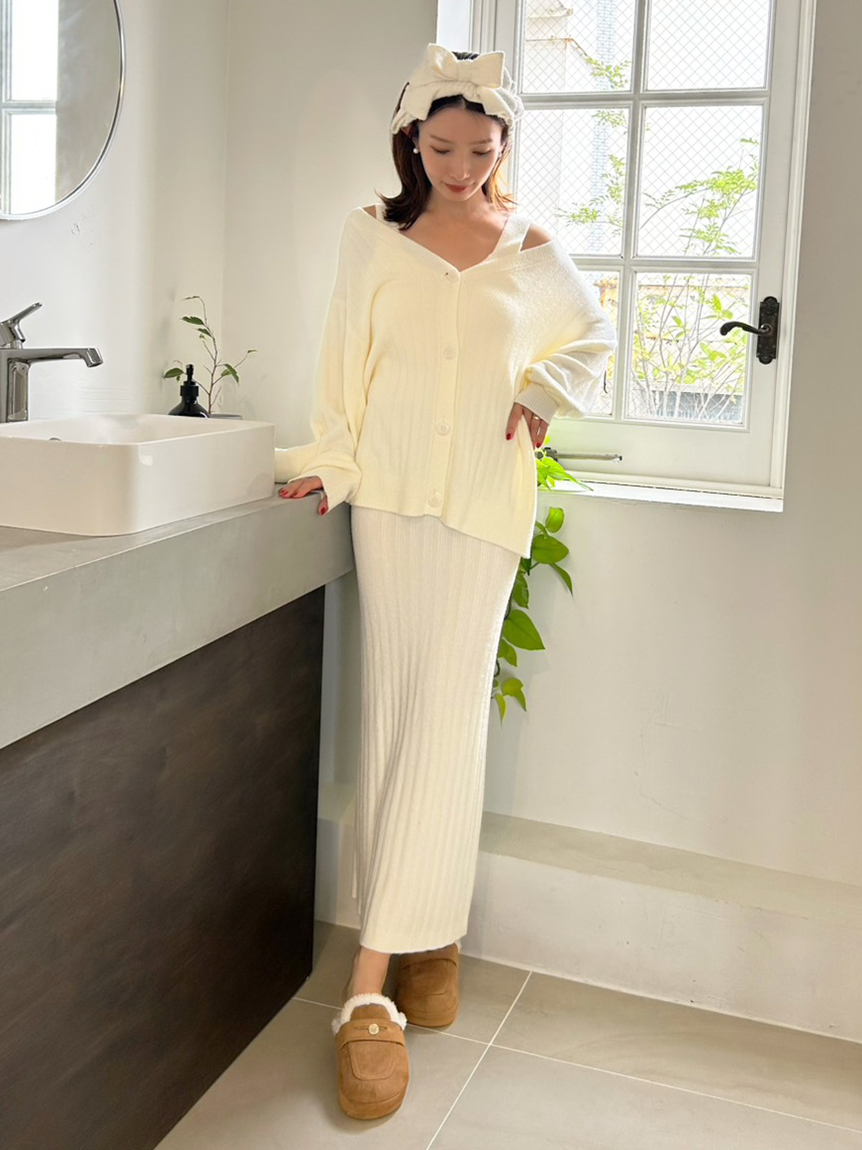 Creamy Touch】ニットタンクワンピース(ワンピース)｜スナイデルホーム