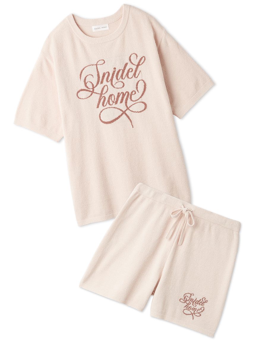 【新品 タグ付】スナイデルホーム エンブレム セットアップ ルームウェア 完売品 SNIDEL HOME（スナイデルホーム）の「エンブレムジャガード