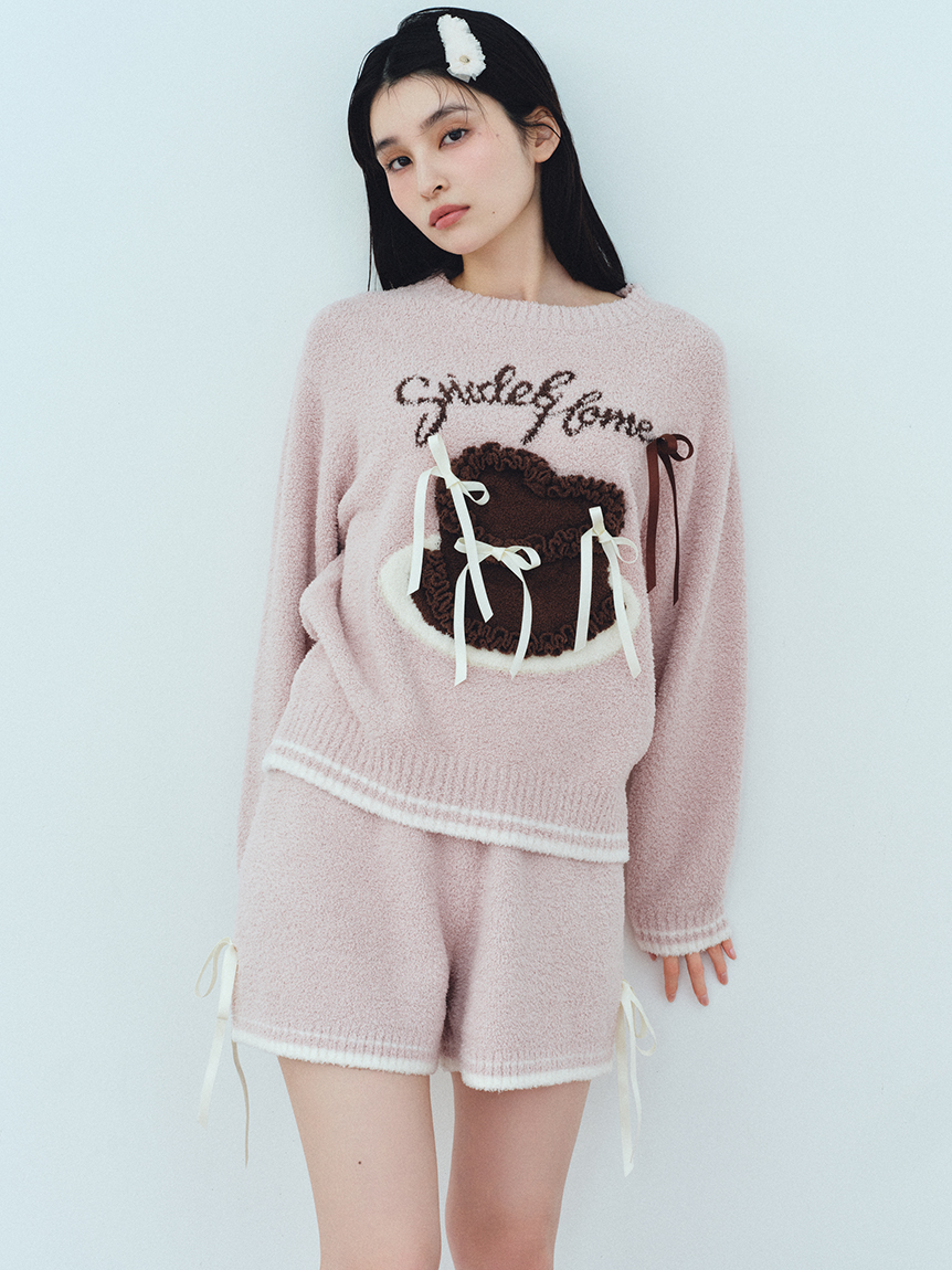 メンズ】ケーキモチーフロングTシャツ(トップス)｜スナイデルホーム